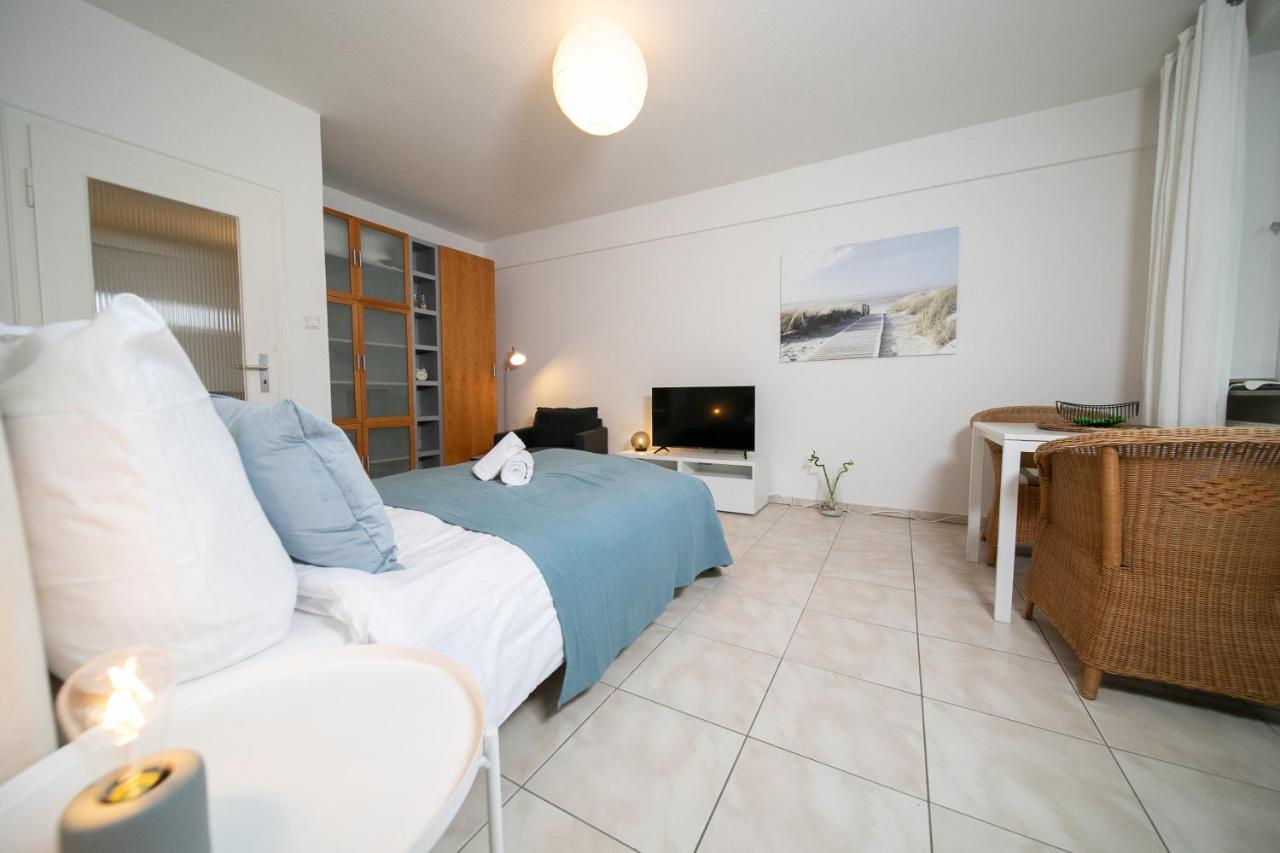 Apartment Blue - Zentral Und Gut Angebunden Düsseldorf Dış mekan fotoğraf
