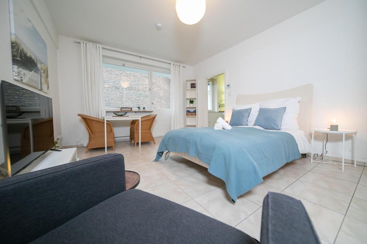 Apartment Blue - Zentral Und Gut Angebunden Düsseldorf Dış mekan fotoğraf