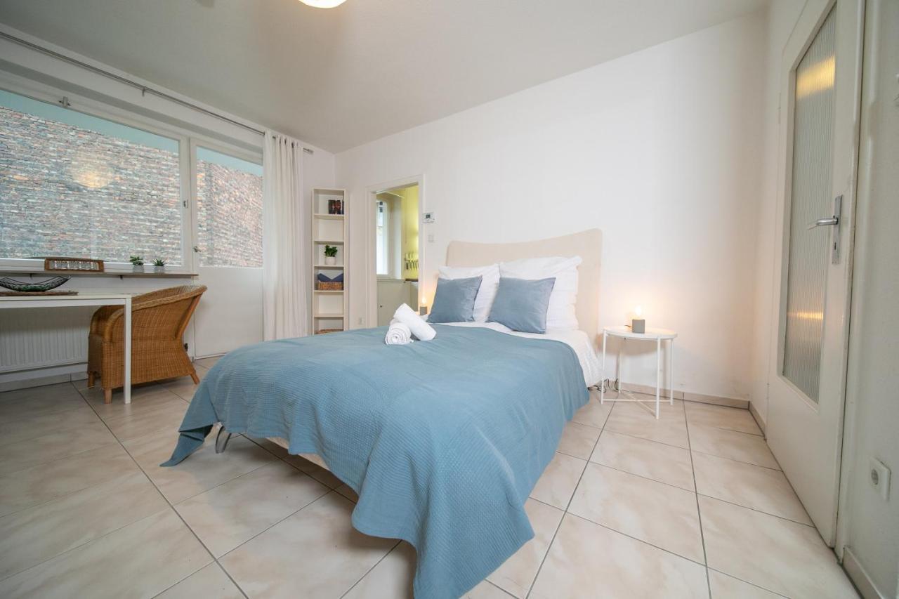 Apartment Blue - Zentral Und Gut Angebunden Düsseldorf Dış mekan fotoğraf