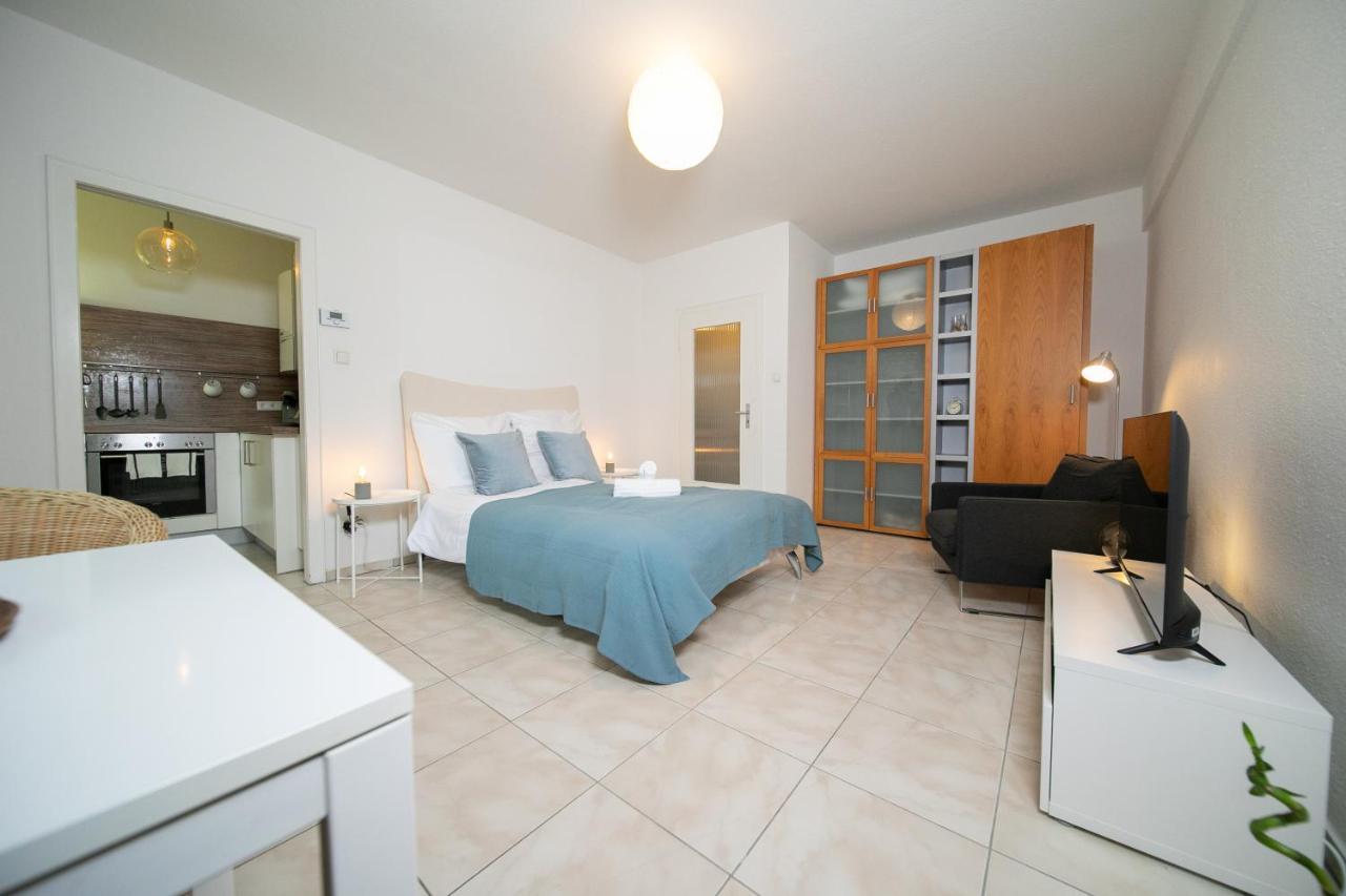 Apartment Blue - Zentral Und Gut Angebunden Düsseldorf Dış mekan fotoğraf